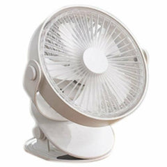 USB Rechargeable Clip Desktop Table Mini Portable Fan - VirtuousWares:Global