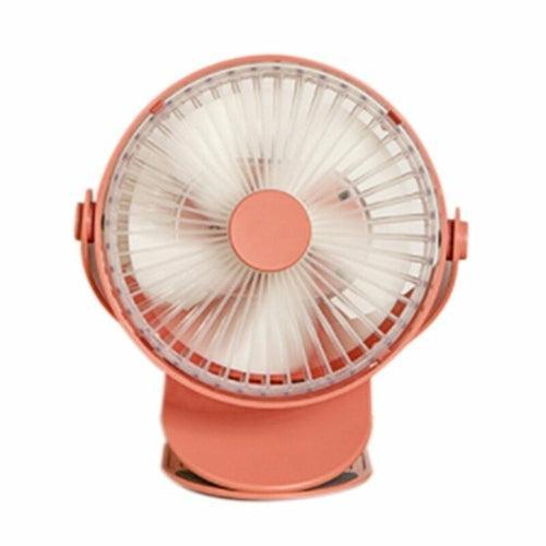 USB Rechargeable Clip Desktop Table Mini Portable Fan - VirtuousWares:Global