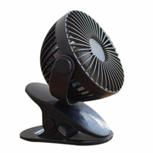 USB Rechargeable Clip Desktop Table Mini Portable Fan - VirtuousWares:Global
