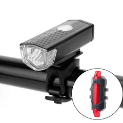 USB Rechargeable Waterproof Mountain Bike Lamp Warning Cycling - VirtuousWares:Global