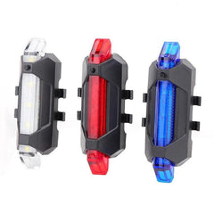 USB Rechargeable Waterproof Mountain Bike Lamp Warning Cycling - VirtuousWares:Global