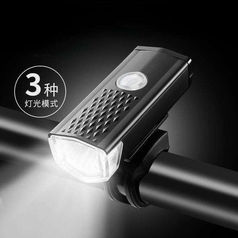 USB Rechargeable Waterproof Mountain Bike Lamp Warning Cycling - VirtuousWares:Global
