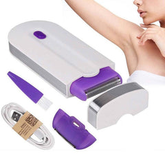 USB Rechargeable Women Epilator Portable Body Hair Shaver - VirtuousWares:Global