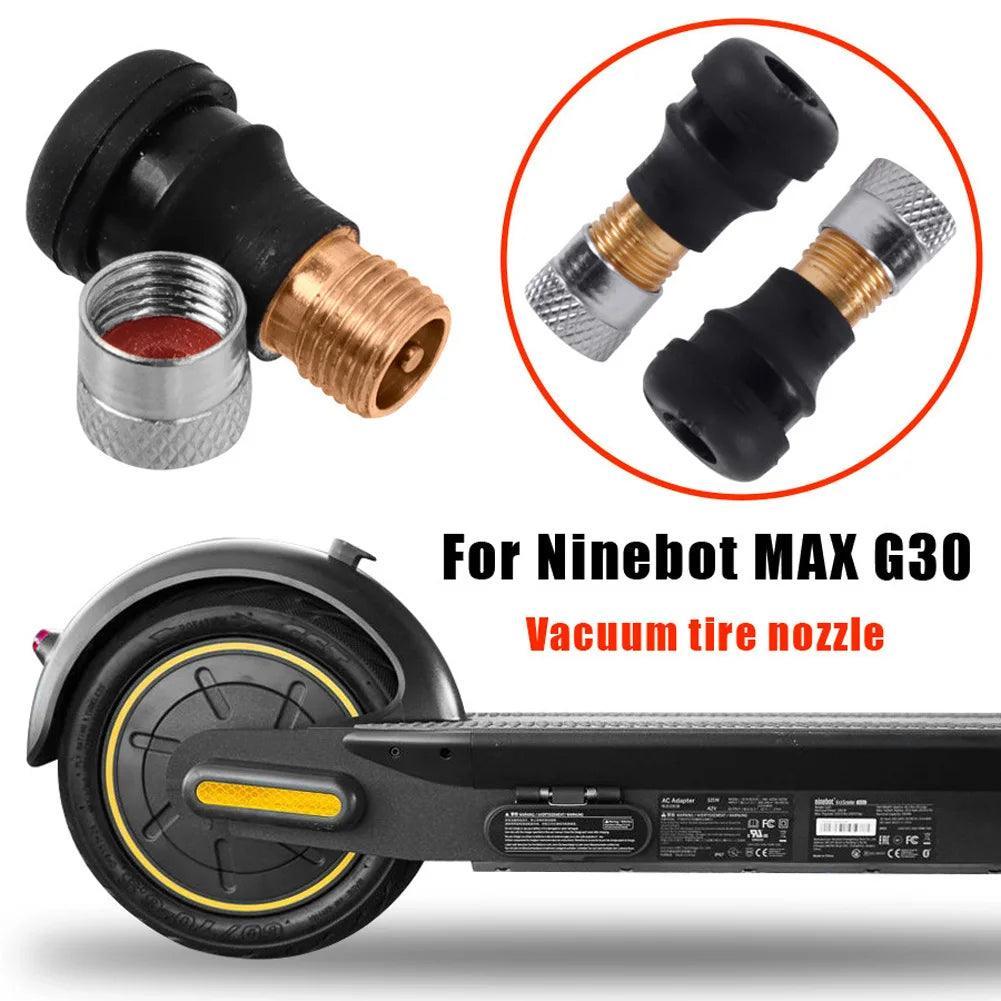 Vacuum Tubeless Air Valve For Ninebot Max G30 Tires Segway Electric - VirtuousWares:Global