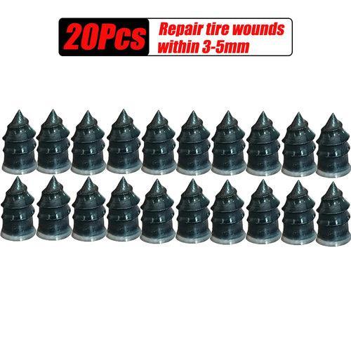Vacuum Tyre Repair Set Nail Kit for Wheels Car Motorcycle Scooter - VirtuousWares:Global