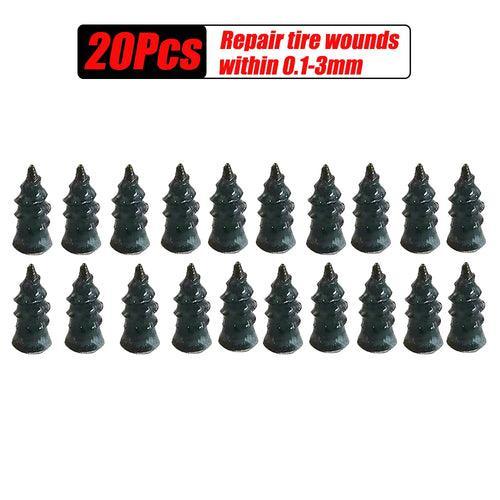 Vacuum Tyre Repair Set Nail Kit for Wheels Car Motorcycle Scooter - VirtuousWares:Global