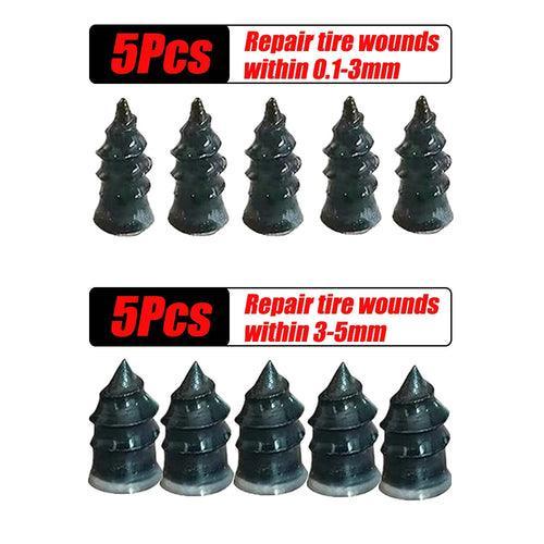 Vacuum Tyre Repair Set Nail Kit for Wheels Car Motorcycle Scooter - VirtuousWares:Global