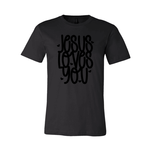 VAL0081 Jesus Loves You Shirt - VirtuousWares:Global