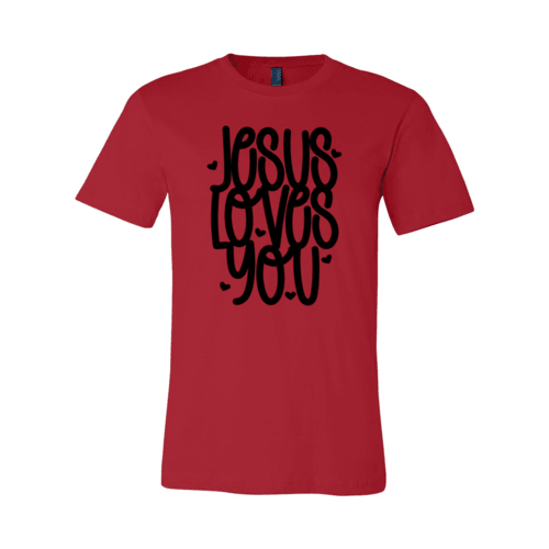 VAL0081 Jesus Loves You Shirt - VirtuousWares:Global