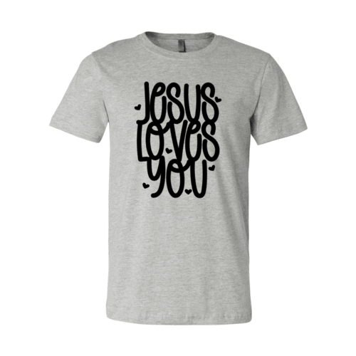 VAL0081 Jesus Loves You Shirt - VirtuousWares:Global