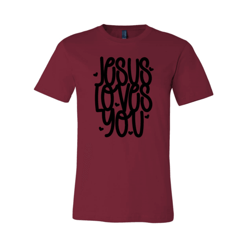 VAL0081 Jesus Loves You Shirt - VirtuousWares:Global