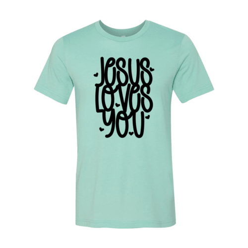 VAL0081 Jesus Loves You Shirt - VirtuousWares:Global