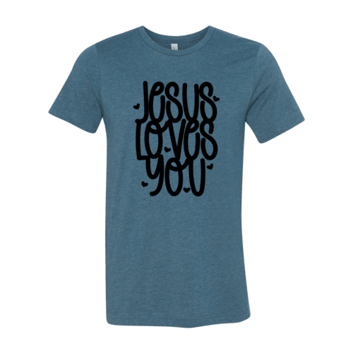 VAL0081 Jesus Loves You Shirt - VirtuousWares:Global