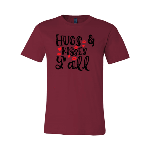 VAL0144 Hugs & Kisses yall Shirt - VirtuousWares:Global