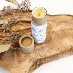 VEGAN Lip Balm / Organic Lip Balm / Compostable Paperboard Tube / Eco - VirtuousWares:Global