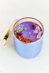 Vegan Soy Crystal Affirmation Candle | I AM - VirtuousWares:Global