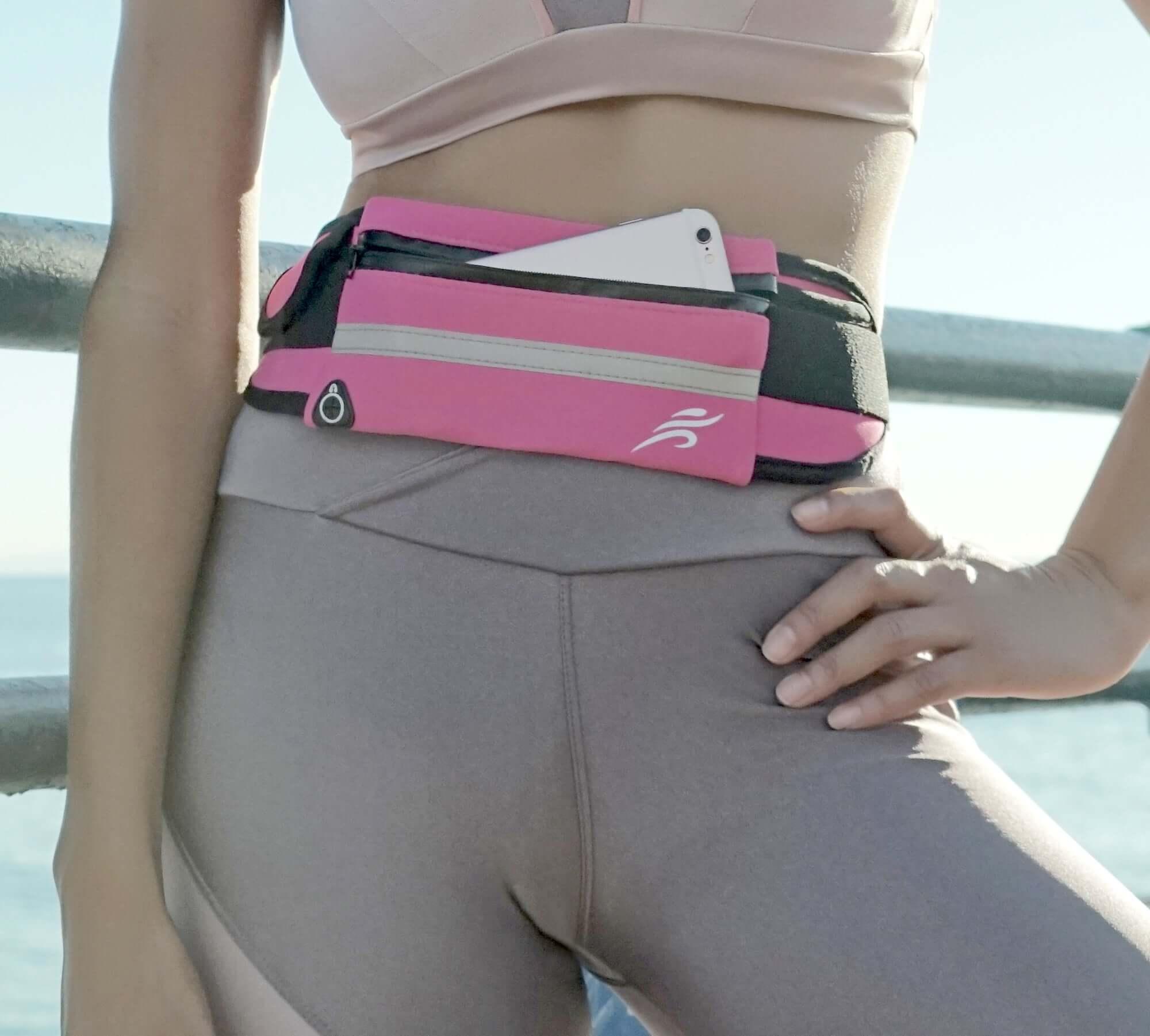 Velocity Water-Resistant Sports Running Belt and Fanny Pack for - VirtuousWares:Global