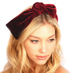 Velvet knot Headband - VirtuousWares:Global