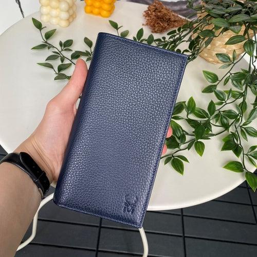 Verona - Genuine Leather Magnetic Large Wallet with Phone Compartment - VirtuousWares:Global