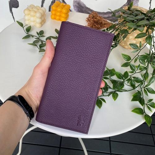 Verona - Genuine Leather Magnetic Large Wallet with Phone Compartment - VirtuousWares:Global