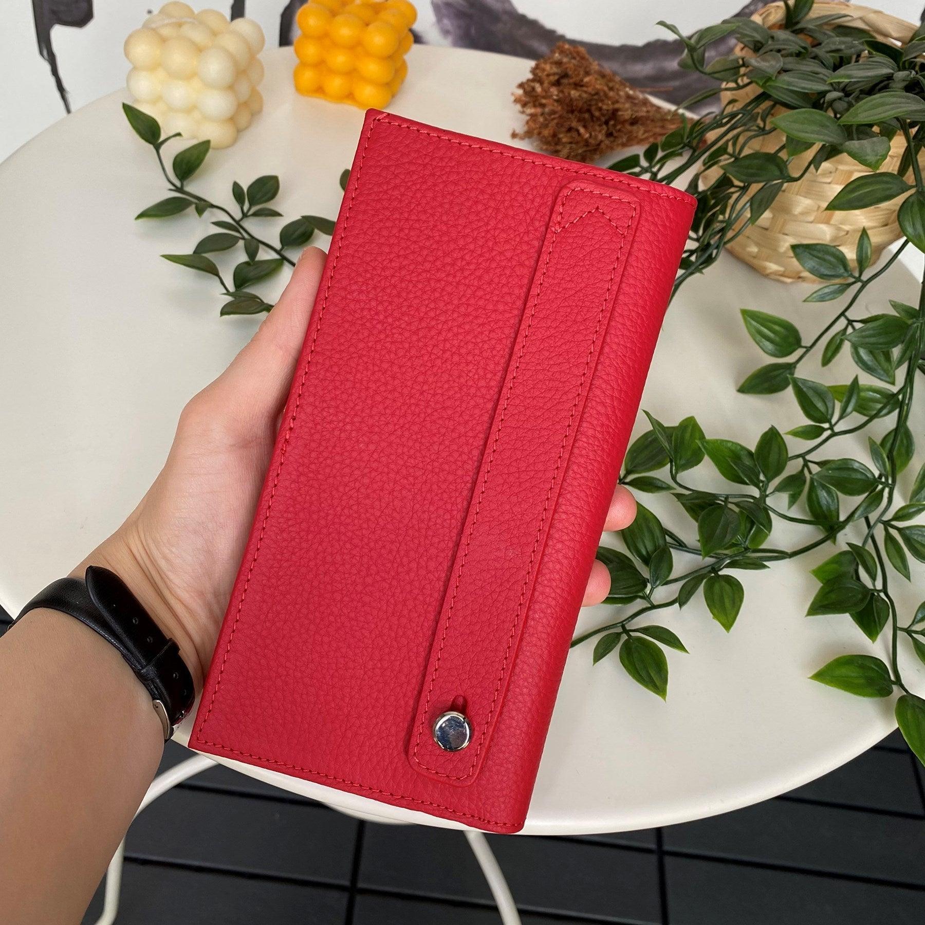 Verona - Genuine Leather Magnetic Large Wallet with Phone Compartment - VirtuousWares:Global
