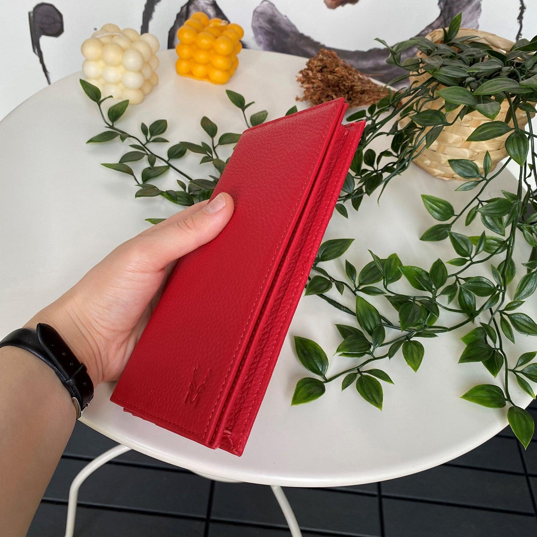 Verona - Genuine Leather Magnetic Large Wallet with Phone Compartment - VirtuousWares:Global
