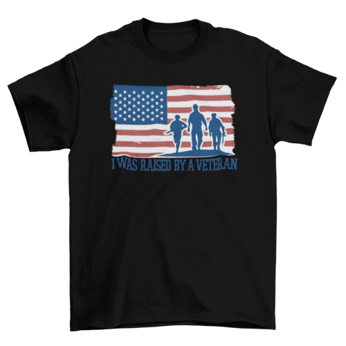 Veteran son quote t-shirt - VirtuousWares:Global