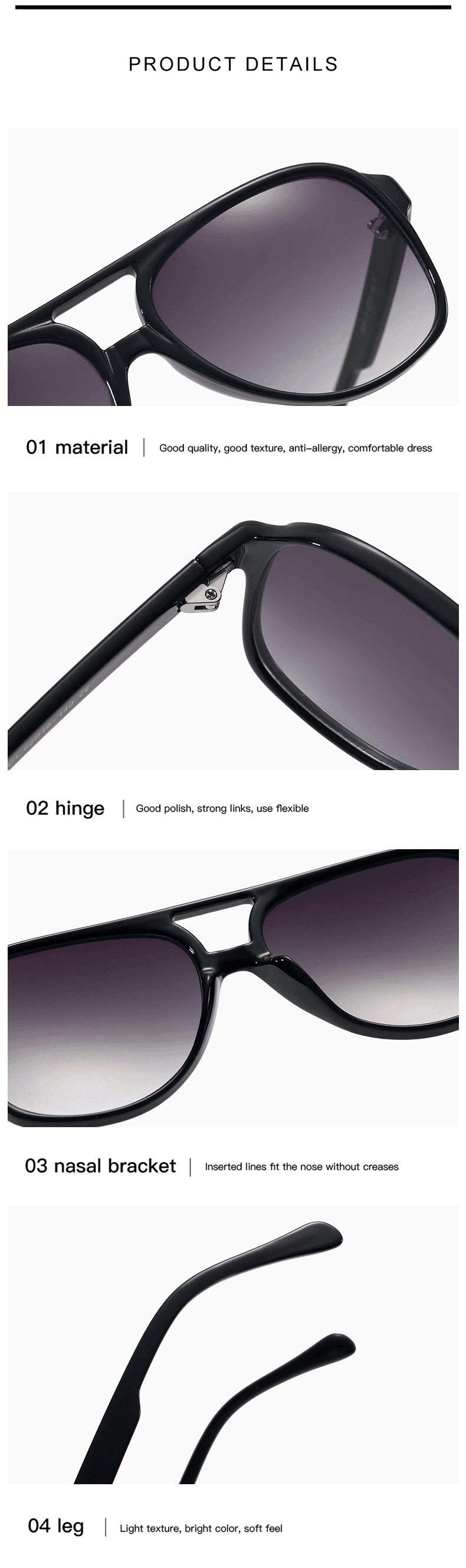 Vintage Retro Oversized Women Fashion Sunglasses - VirtuousWares:Global
