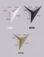 Wall Lamp Modern Minimalist Triangle Shape Led Wall Lamp Door Light - VirtuousWares:Global