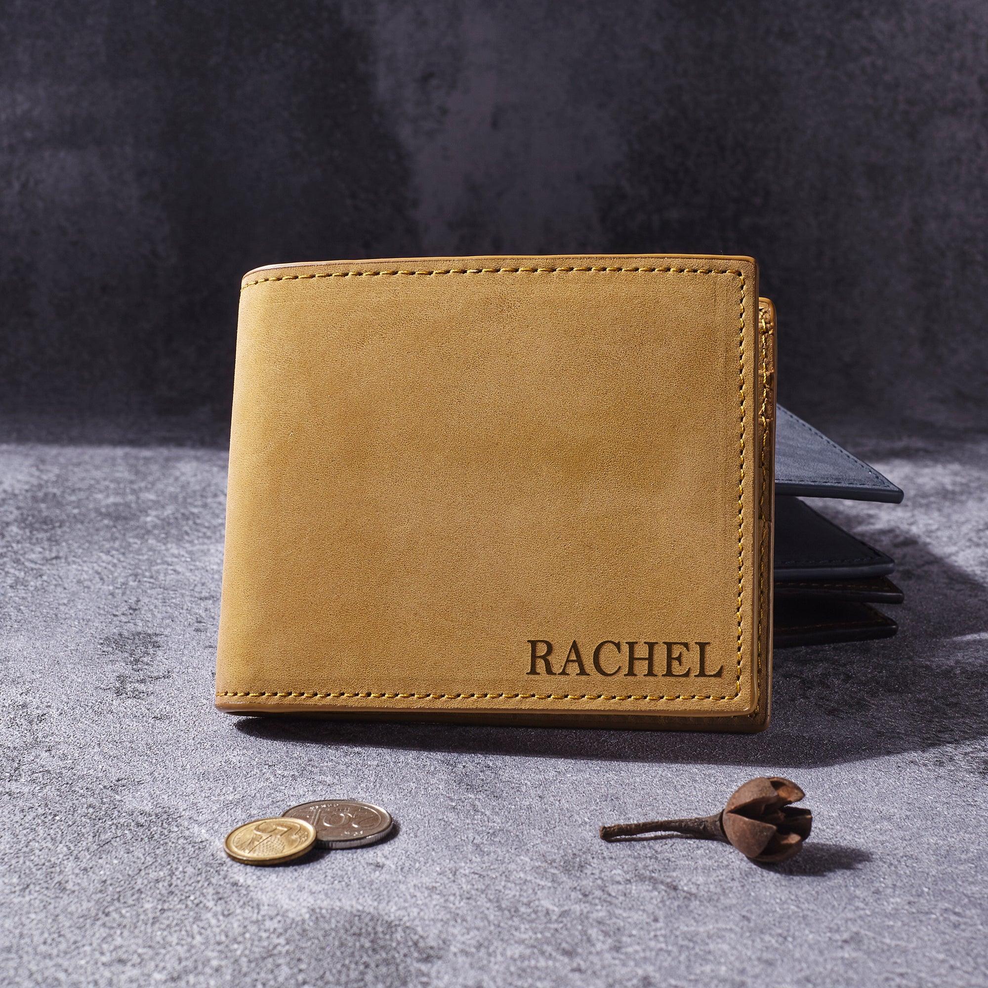 Wallet Gifts For Dad, Mens Leather Wallet, Dad Gift From Daughter - VirtuousWares:Global