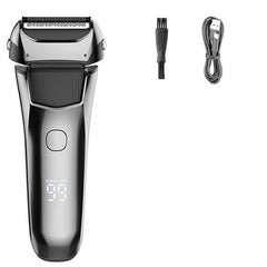 Washable Wet & Dry Electric Shaver For Men Beard - VirtuousWares:Global