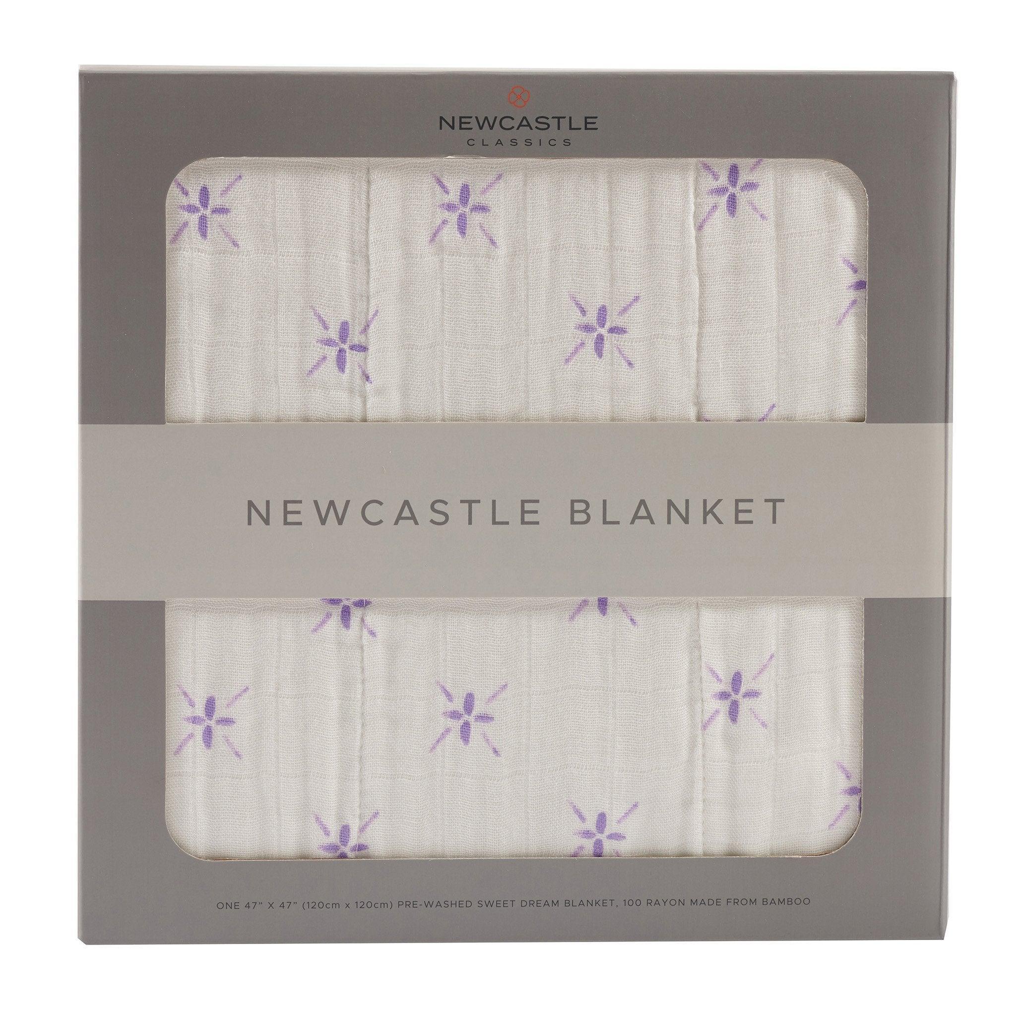 Watercolor Star and White Newcastle Blanket - VirtuousWares:Global