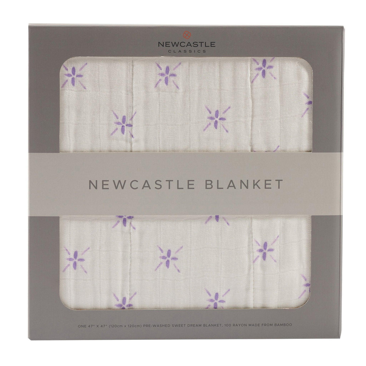 Watercolor Star and White Newcastle Blanket - VirtuousWares:Global