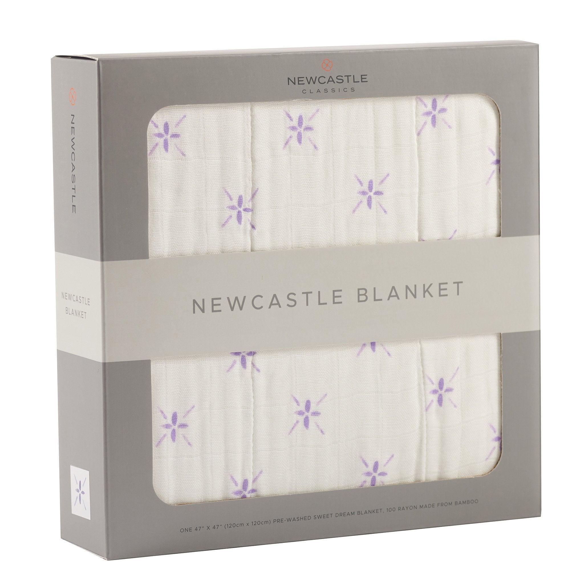 Watercolor Star and White Newcastle Blanket - VirtuousWares:Global