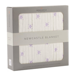 Watercolor Star and White Newcastle Blanket - VirtuousWares:Global