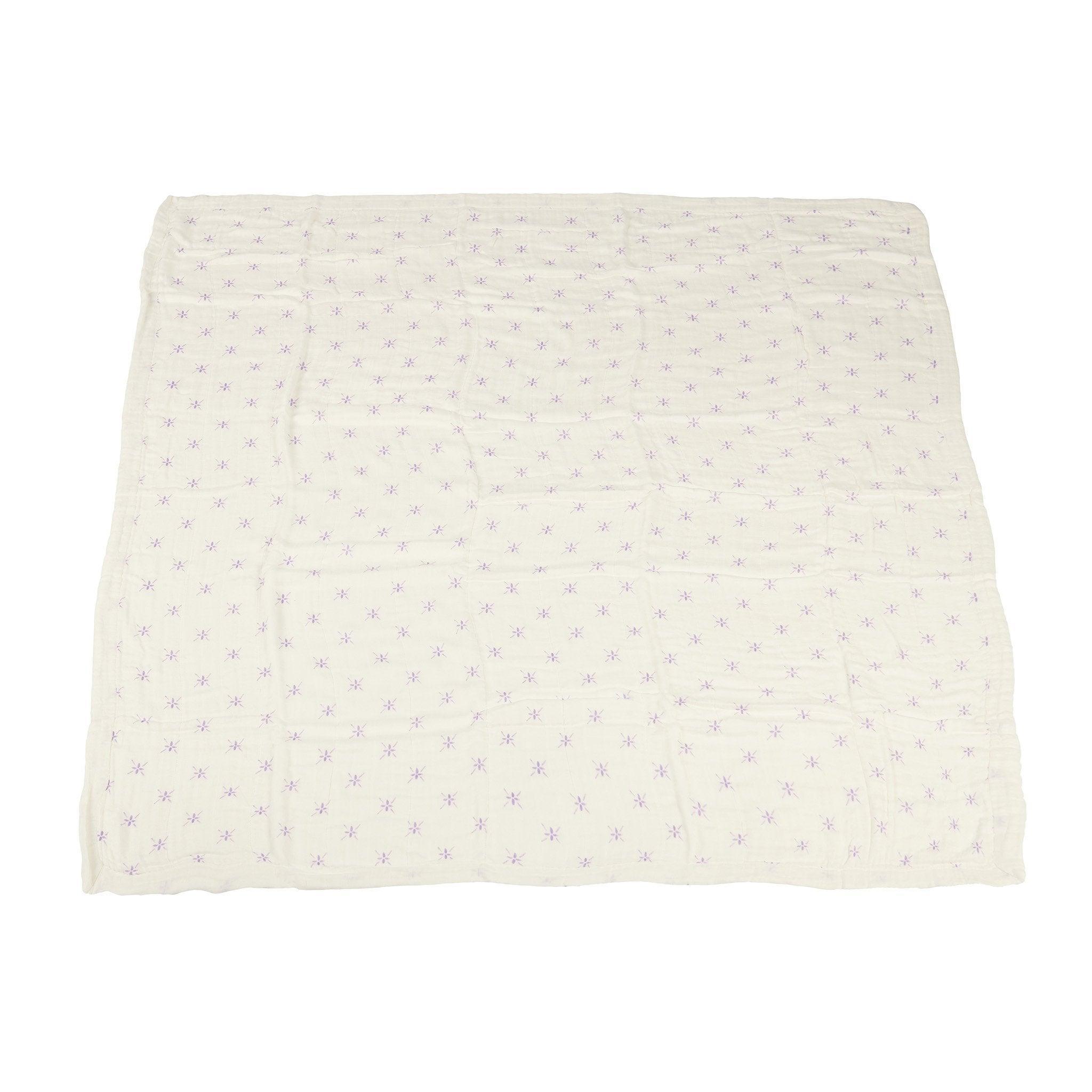 Watercolor Star and White Newcastle Blanket - VirtuousWares:Global