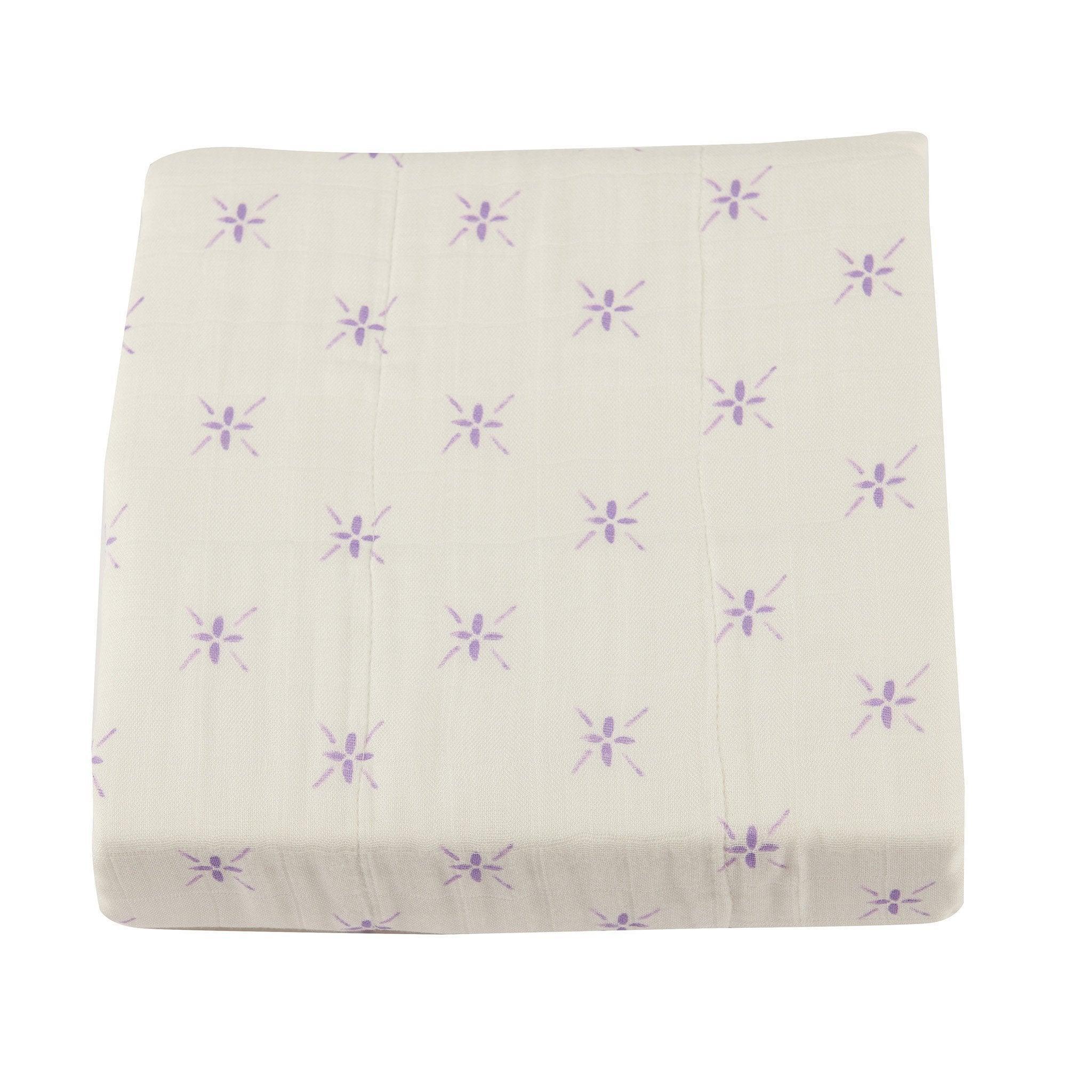 Watercolor Star and White Newcastle Blanket - VirtuousWares:Global
