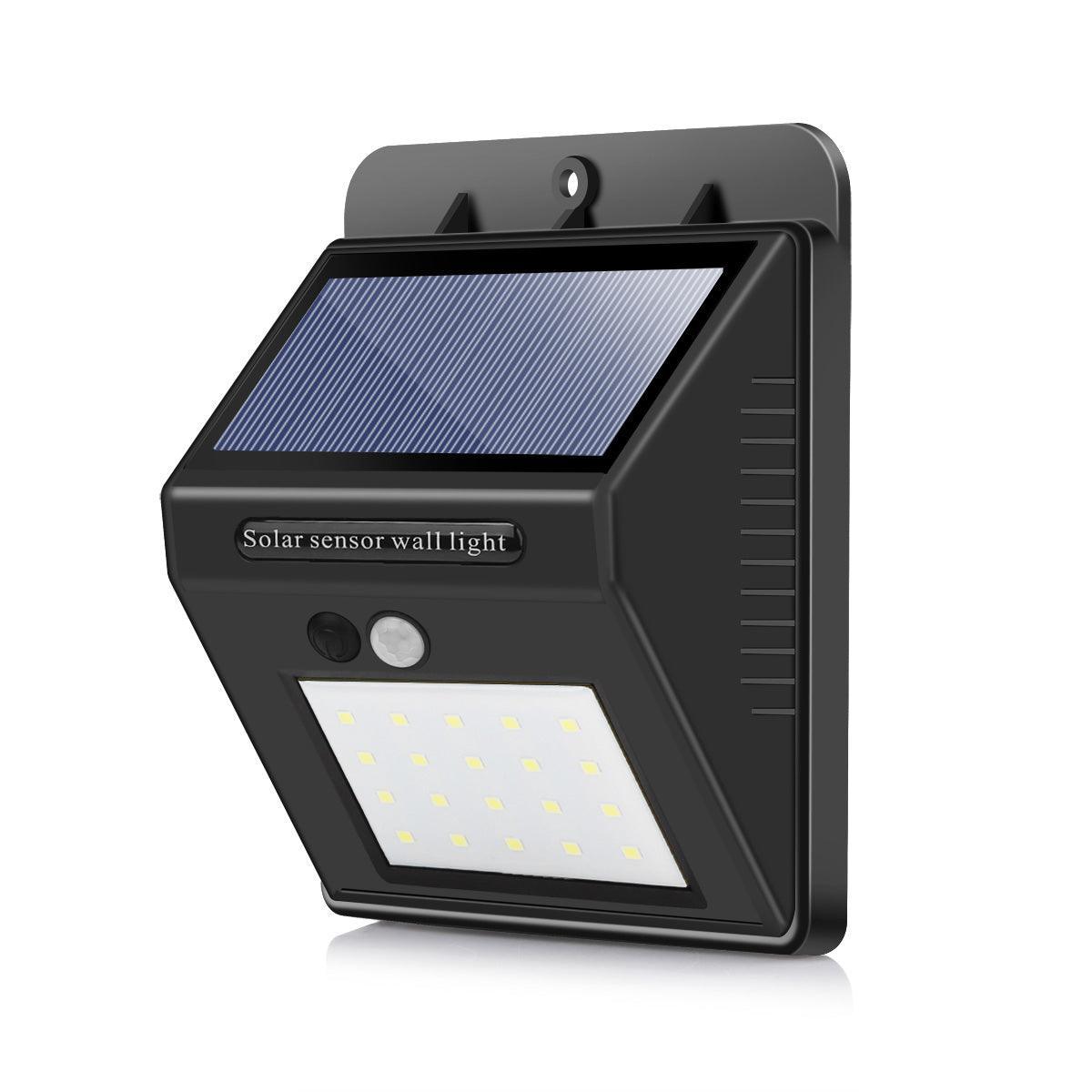 Waterproof 20 LED Solar Motion Sensor Wall Light - VirtuousWares:Global