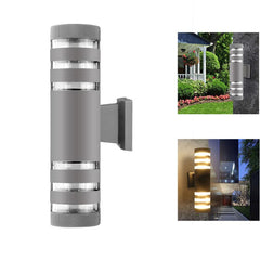 Waterproof Aluminum Cylinder LED Wall Light - VirtuousWares:Global