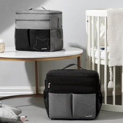 Waterproof Backpack Portable Mother And Baby Outing Bag - VirtuousWares:Global