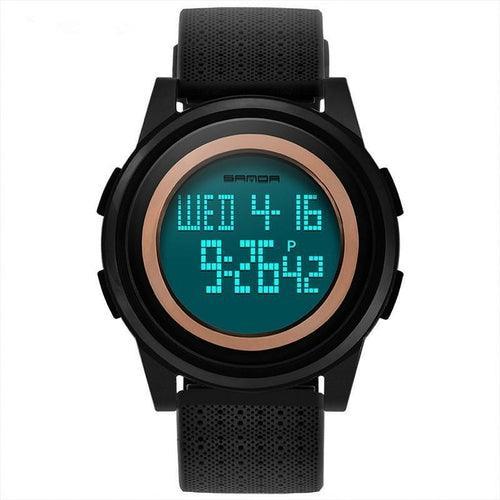 Waterproof Casual Electronic Watch For Young Men - VirtuousWares:Global