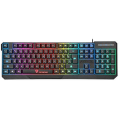 Waterproof Colorful LED Illuminated Wired Gaming Keyboard - VirtuousWares:Global