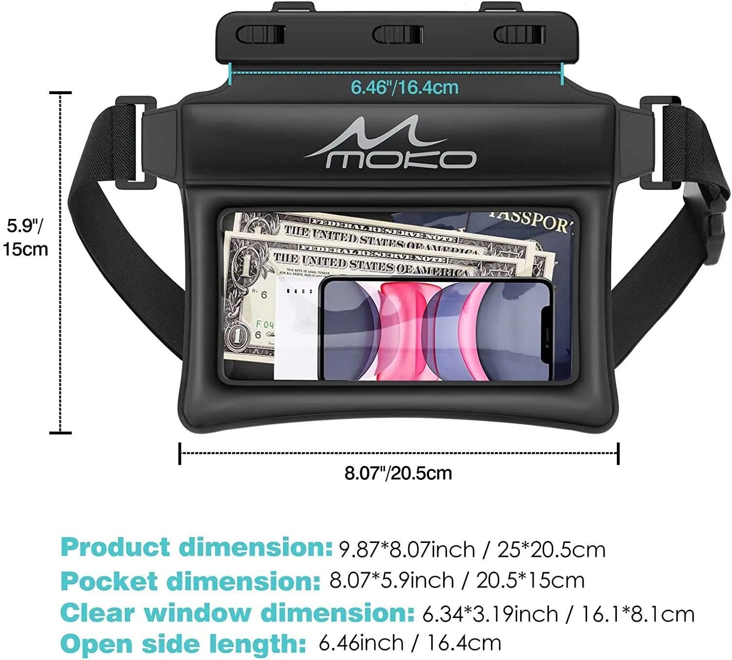 Waterproof Fanny Pack Phone Pouch - Sexikinis Swim - VirtuousWares:Global