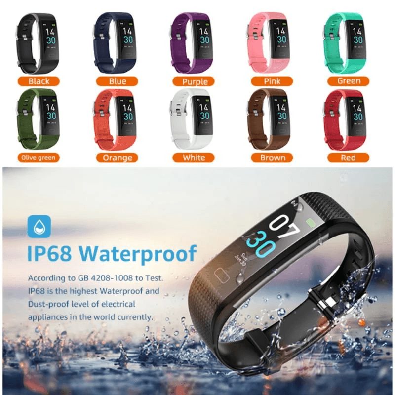 Waterproof Sport Smart Bracelet Health Monitor Smartwatch - VirtuousWares:Global