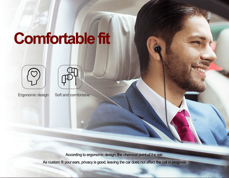 Wear Clip Wireless CSR Bluetooth Handsfree Headset for Driving - VirtuousWares:Global