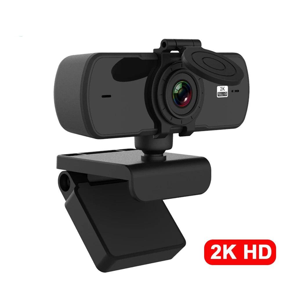 Webcam 2K Full HD 1080P Web Camera Autofocus With Microphone - VirtuousWares:Global