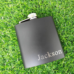Wedding Flask,Custom Flasks,Hip Flask,black flask,groomsmen proposal - VirtuousWares:Global