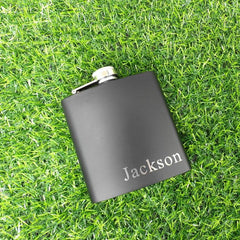 Wedding Flask,Custom Flasks,Hip Flask,black flask,groomsmen proposal - VirtuousWares:Global