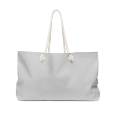 Weekender Tote Bag, Light Grey - VirtuousWares:Global