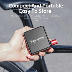 WEST BIKING Bike Pump Portable Mini Electric Air Pump 150PSI Tire - VirtuousWares:Global